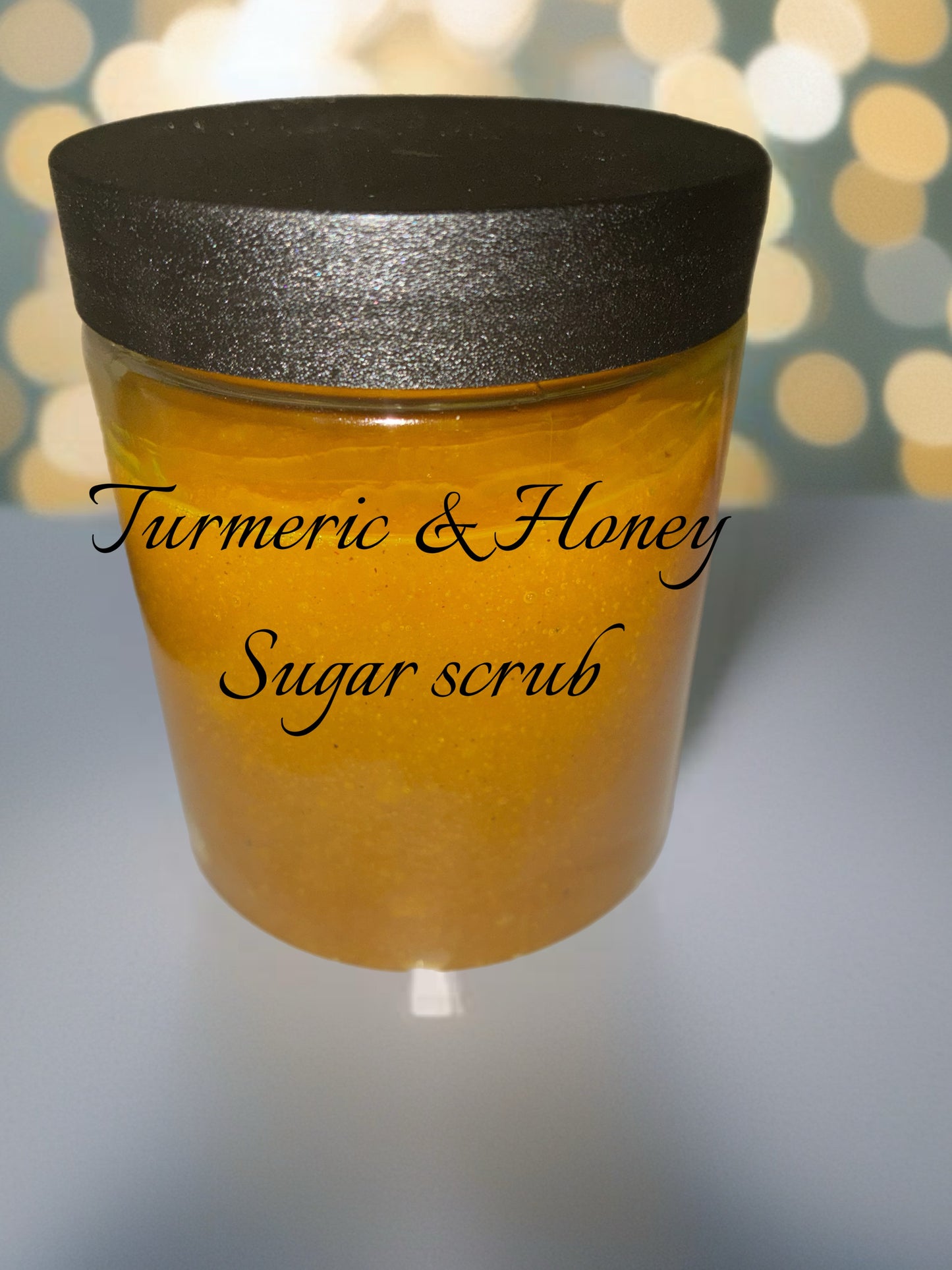 Turmeric & Honey sugar scrub